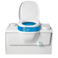 Réhausseur pour toilettes à cassette